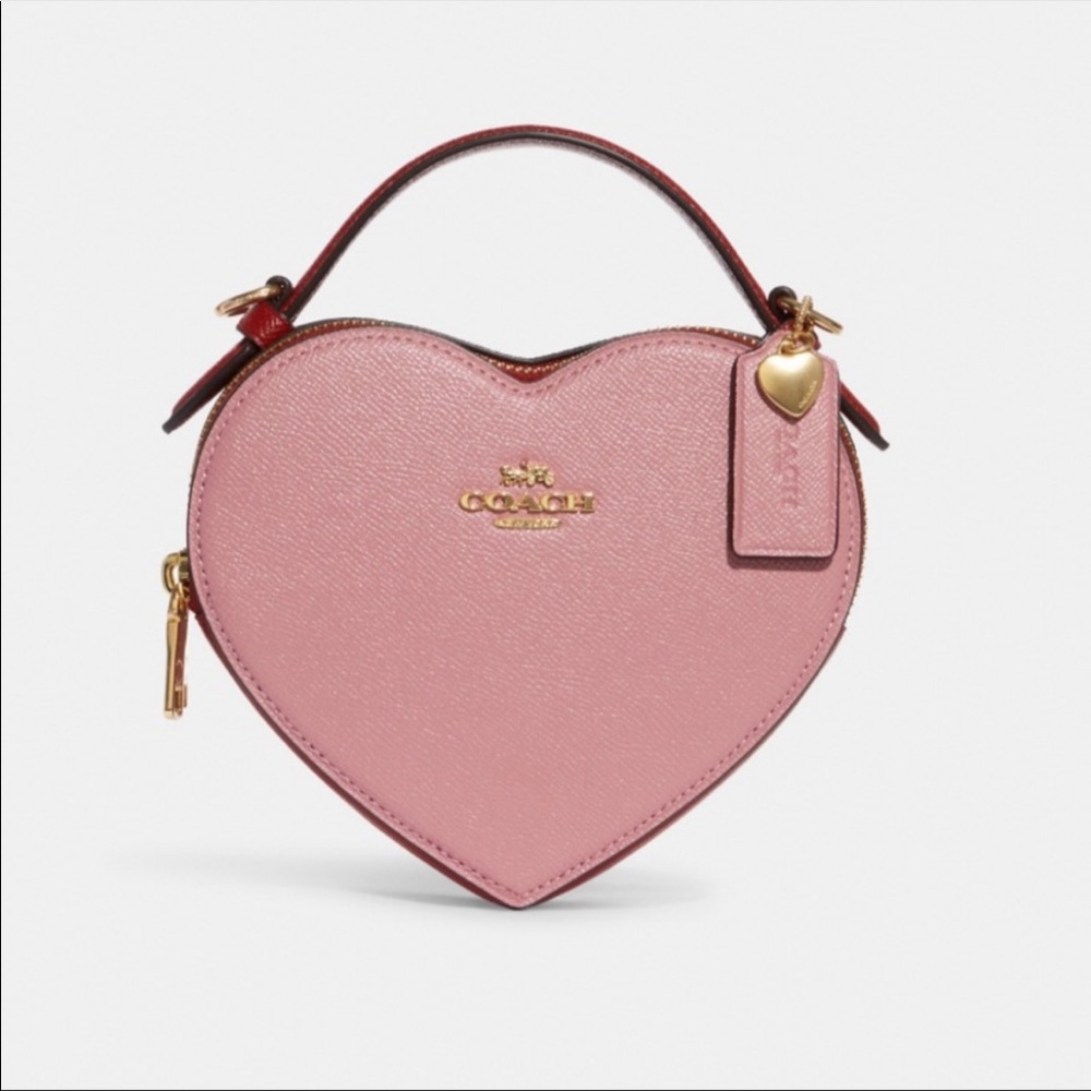 Coach NWT Heart Crossbody